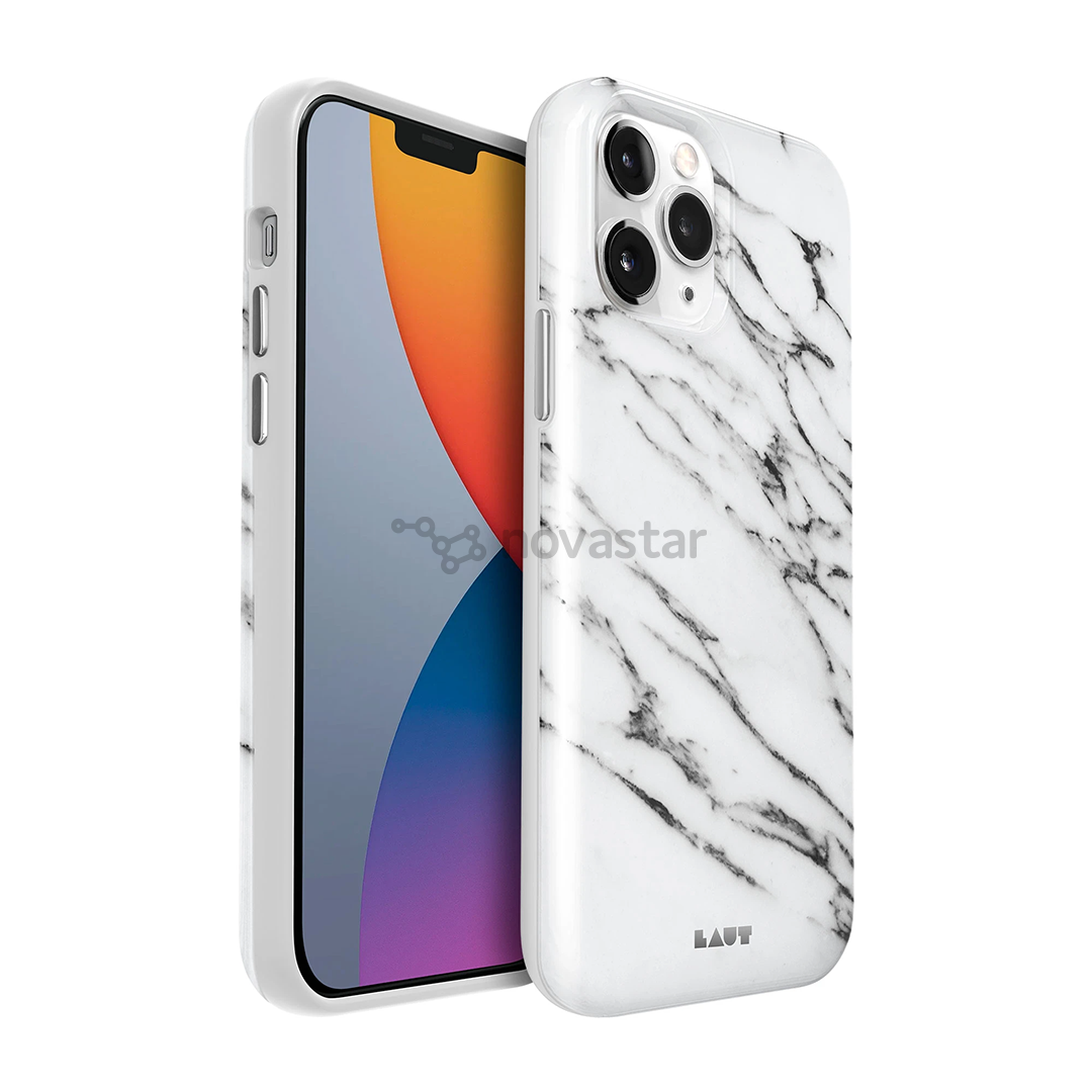 Dėkliukas LAUT HEUX ELEMENTS iPhone 12 / 12 Pro, Baltas