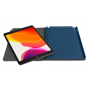 Dėklas Gecko skirtas  Apple iPad 10,2'' (2019/2020) Easy-Click 2.0, Rudas/Mėlynas