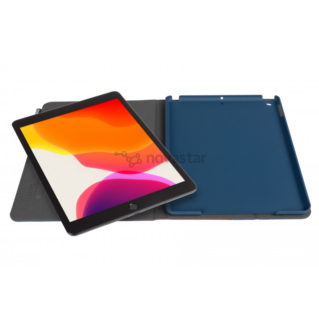 Dėklas Gecko skirtas  Apple iPad 10,2'' (2019/2020) Easy-Click 2.0, Rudas/Mėlynas