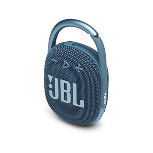 Belaidė kolonėlė JBL Clip 4, Mėlyna JBLCLIP4BLU