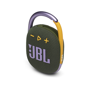 JBL Clip 4, green - Portable Wireless Speaker