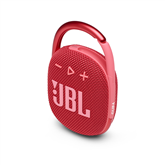 JBL Clip 4, red - Portable Wireless Speaker