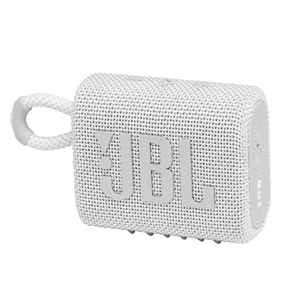 Belaidė kolonėlė JBL GO 3, Balta JBLGO3WHT