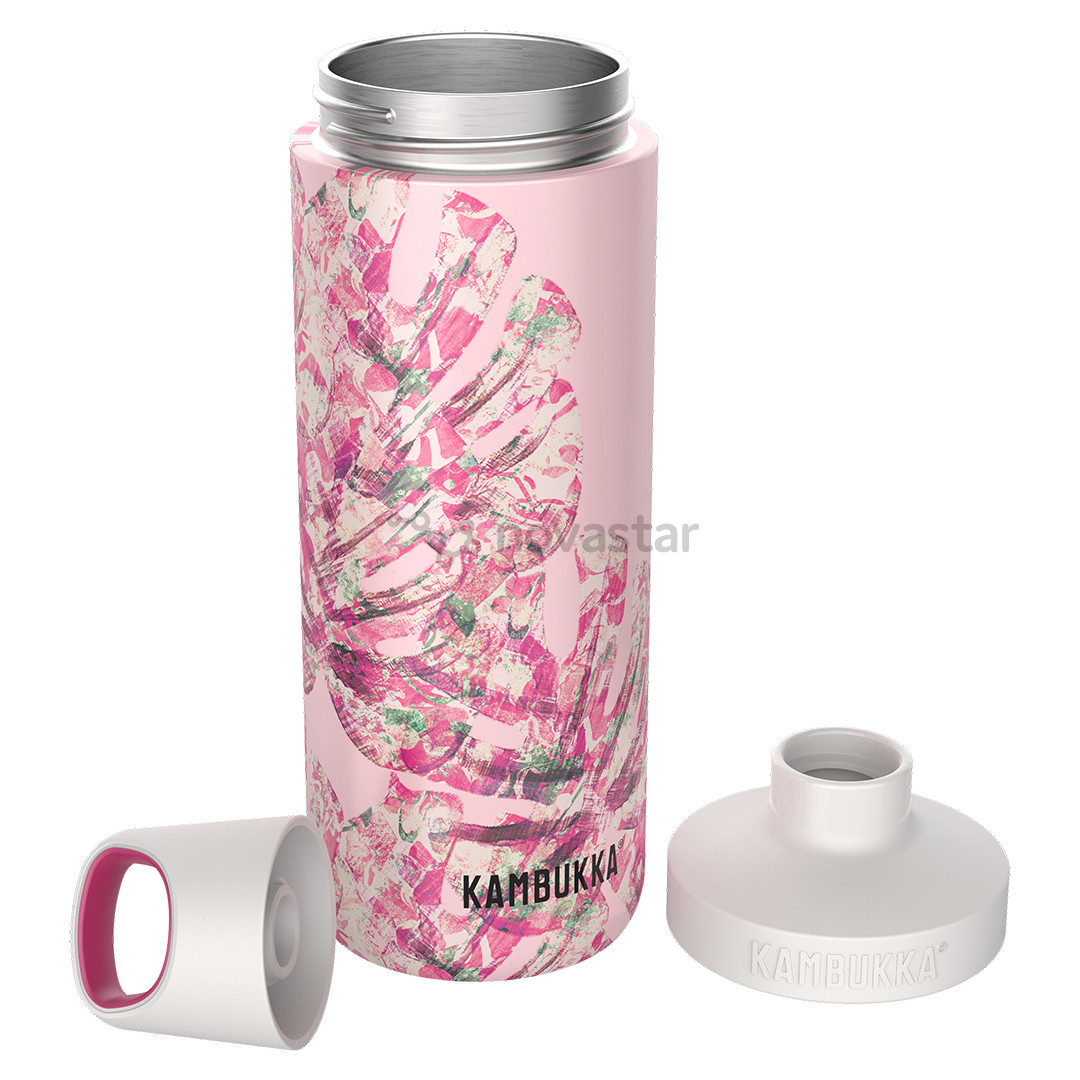 Termo gertuvė Kambukka Reno Insulated 500ml, Monstera Leaves