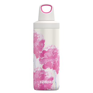 Kambukka Reno Insulated, 500 мл, белый/розовый - Бутылка-термос для воды