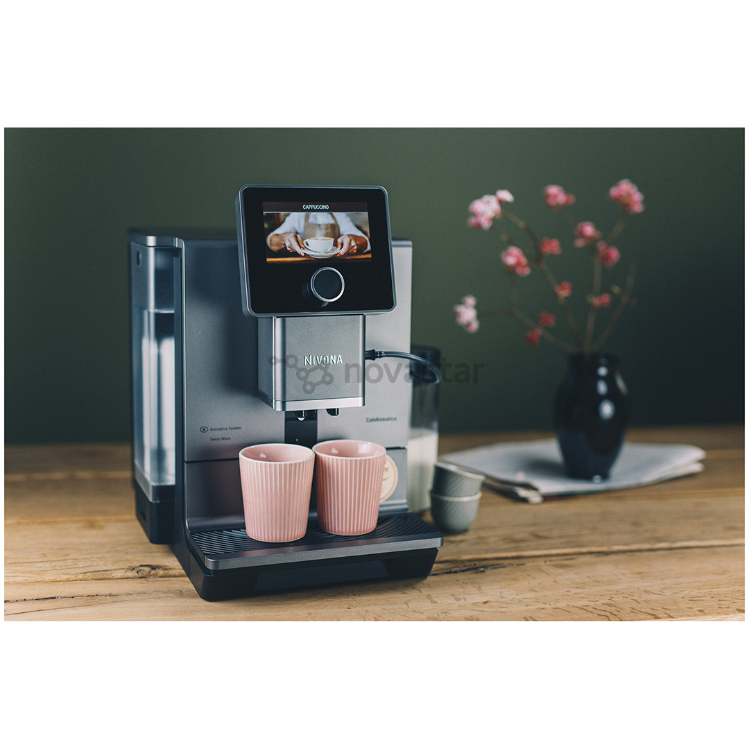Nivona CafeRomatica 970, sidabro spalvos - Kavos aparatas