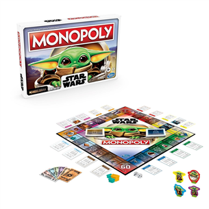 Stalo žaidimas Monopoly The Mandalorian: The Child (pažeista dėžė)