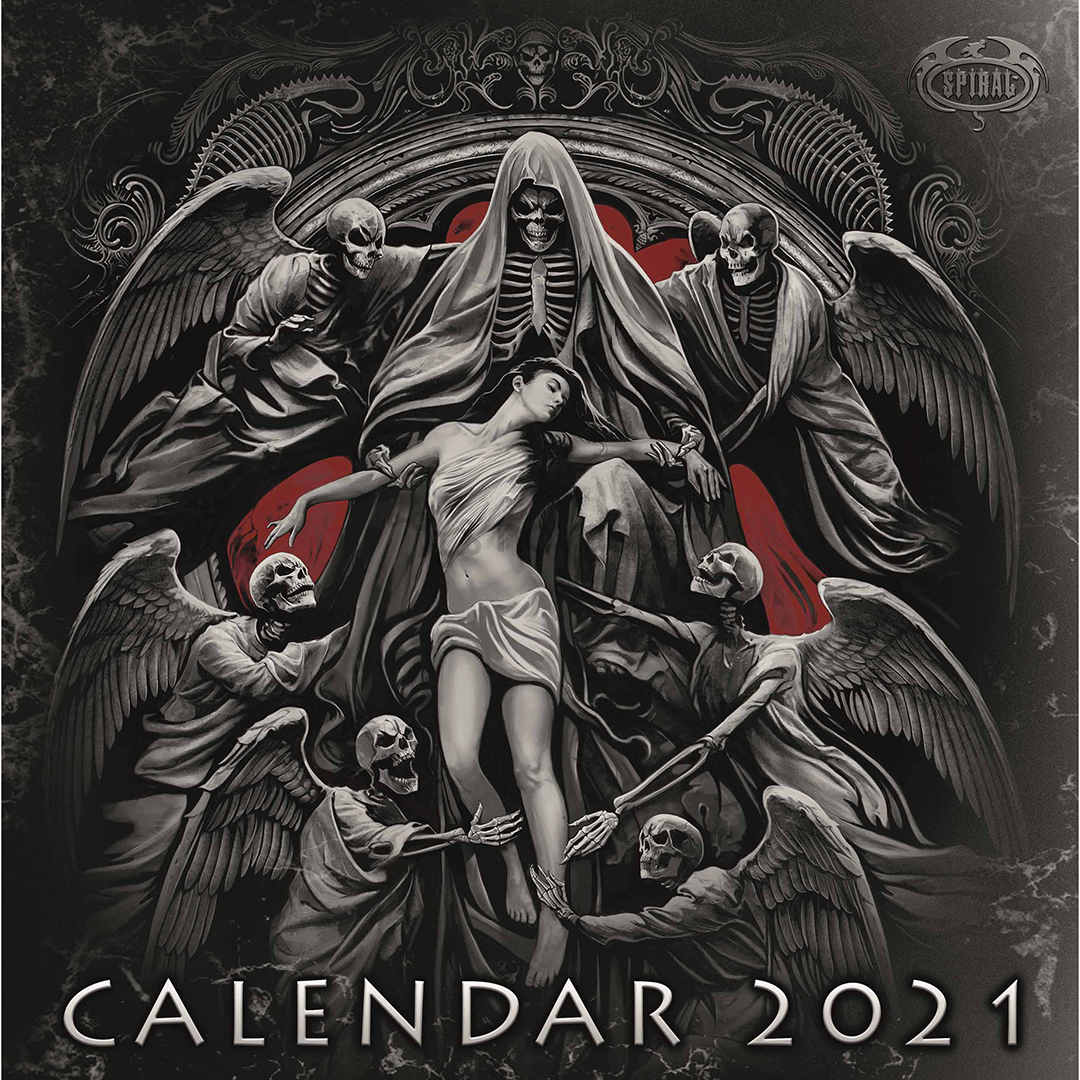 Kalendorius Spiral 2021