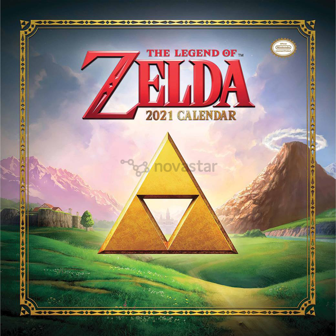 Kalendorius The Legend of Zelda 2021