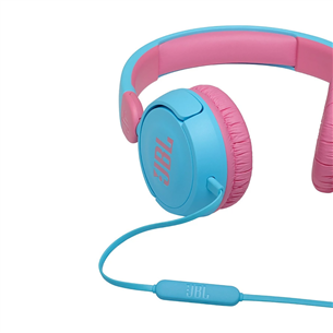 JBL JR 310, blue/pink - On-ear Headphones