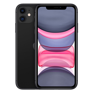 Apple iPhone 11, 64 ГБ, черный - Смартфон