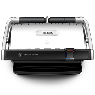 Tefal OptiGrill Elite XL, 2200 Вт, черный/нерж. сталь - Электрический гриль