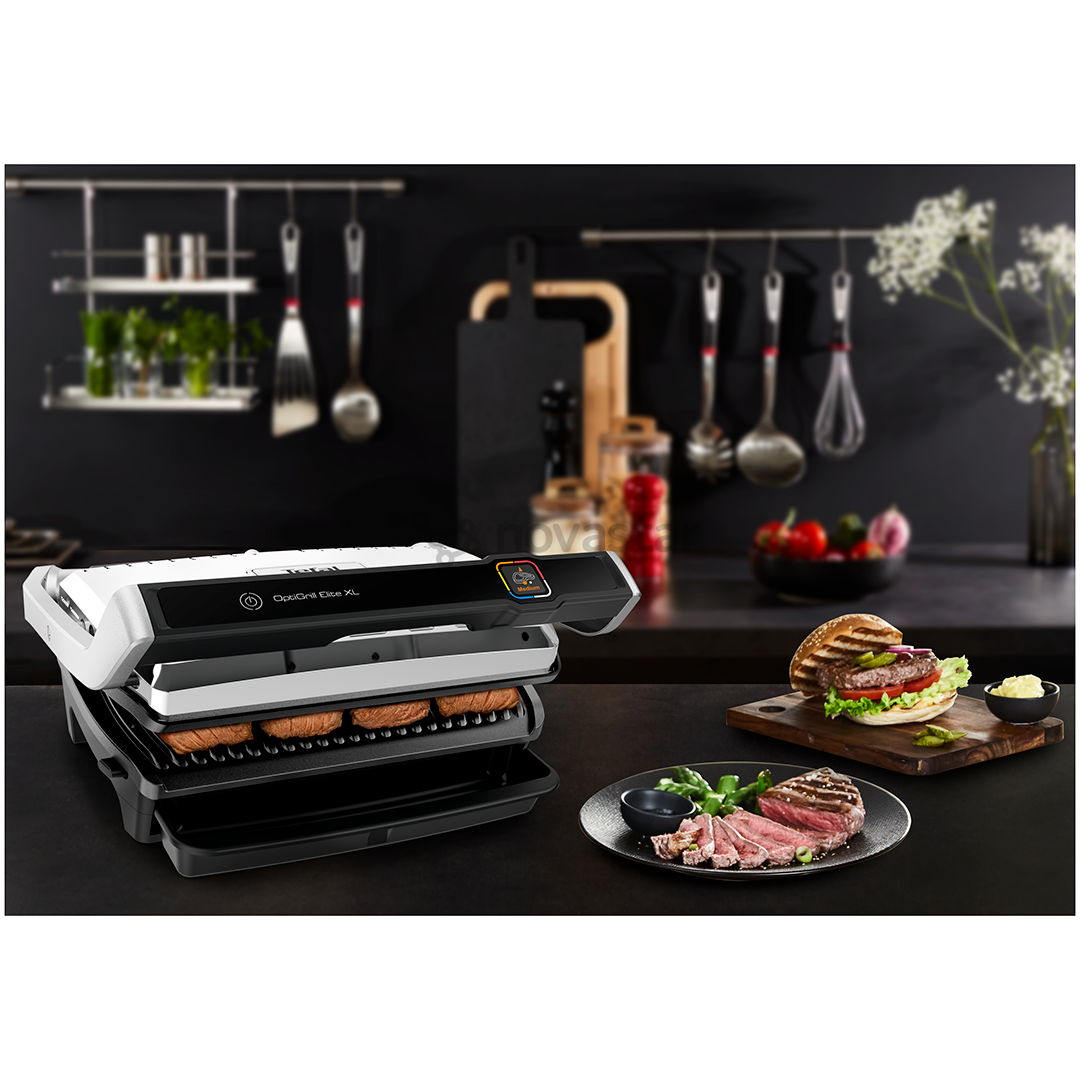 Tefal Gril de contact Optigrill Elite XL GC760D12 2200 W