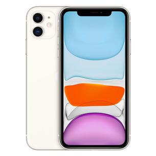 Apple iPhone 11, 128 ГБ, белый - Смартфон