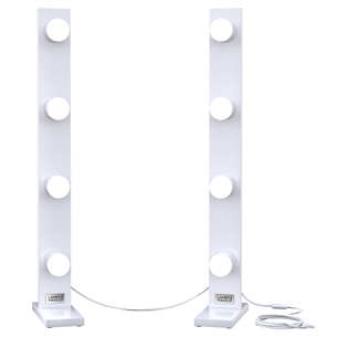 Makiažo stalo apšvietimas Lamps4makeup 4+4 Basic