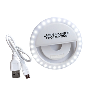 LED žiedinė asmenukių ir makiažo lempa Lamps4makeup