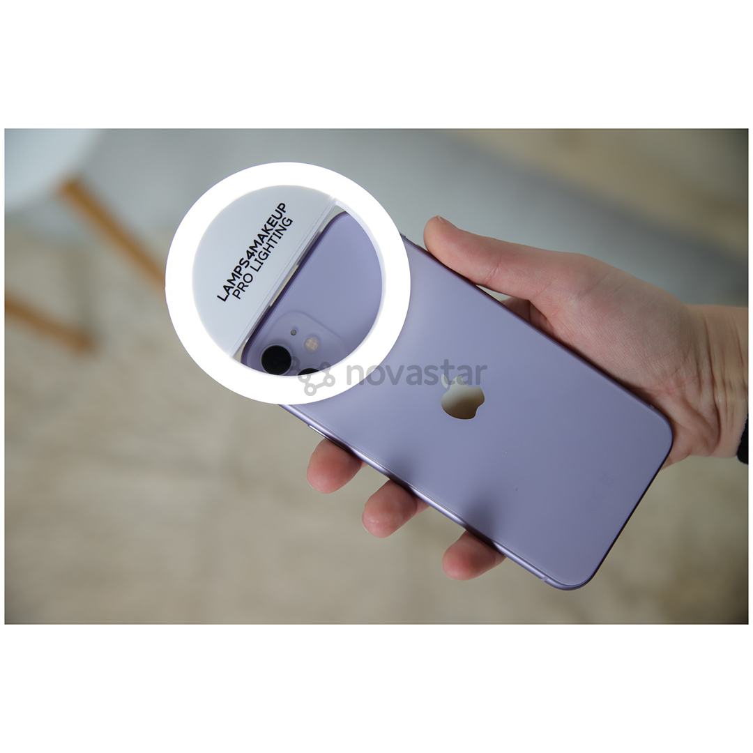 LED žiedinė asmenukių ir makiažo lempa Lamps4makeup