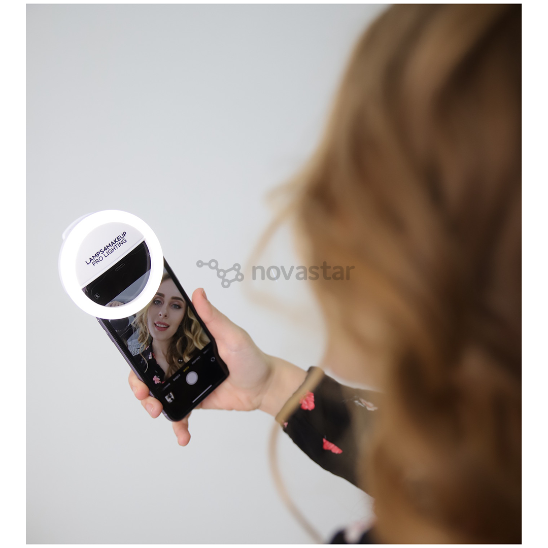 LED žiedinė asmenukių ir makiažo lempa Lamps4makeup