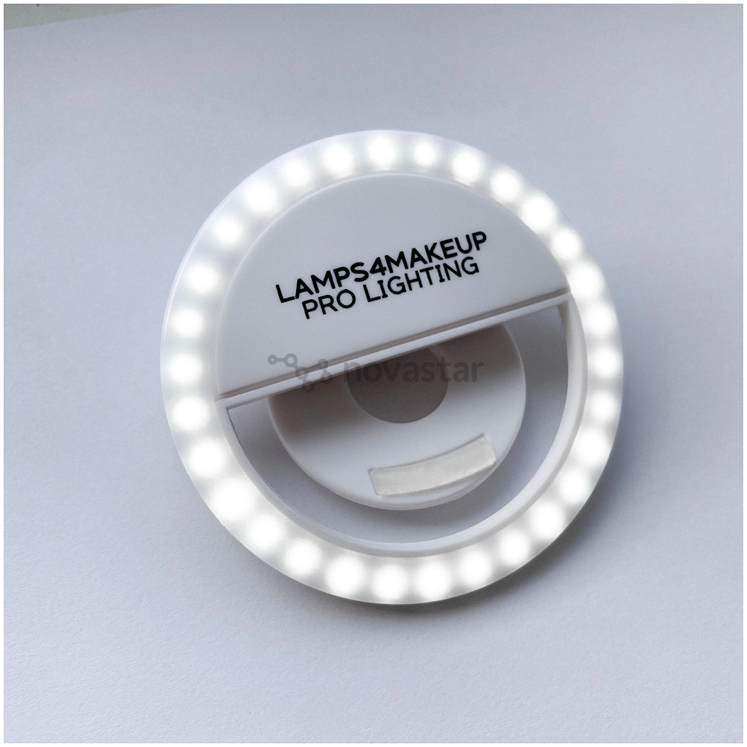 LED žiedinė asmenukių ir makiažo lempa Lamps4makeup