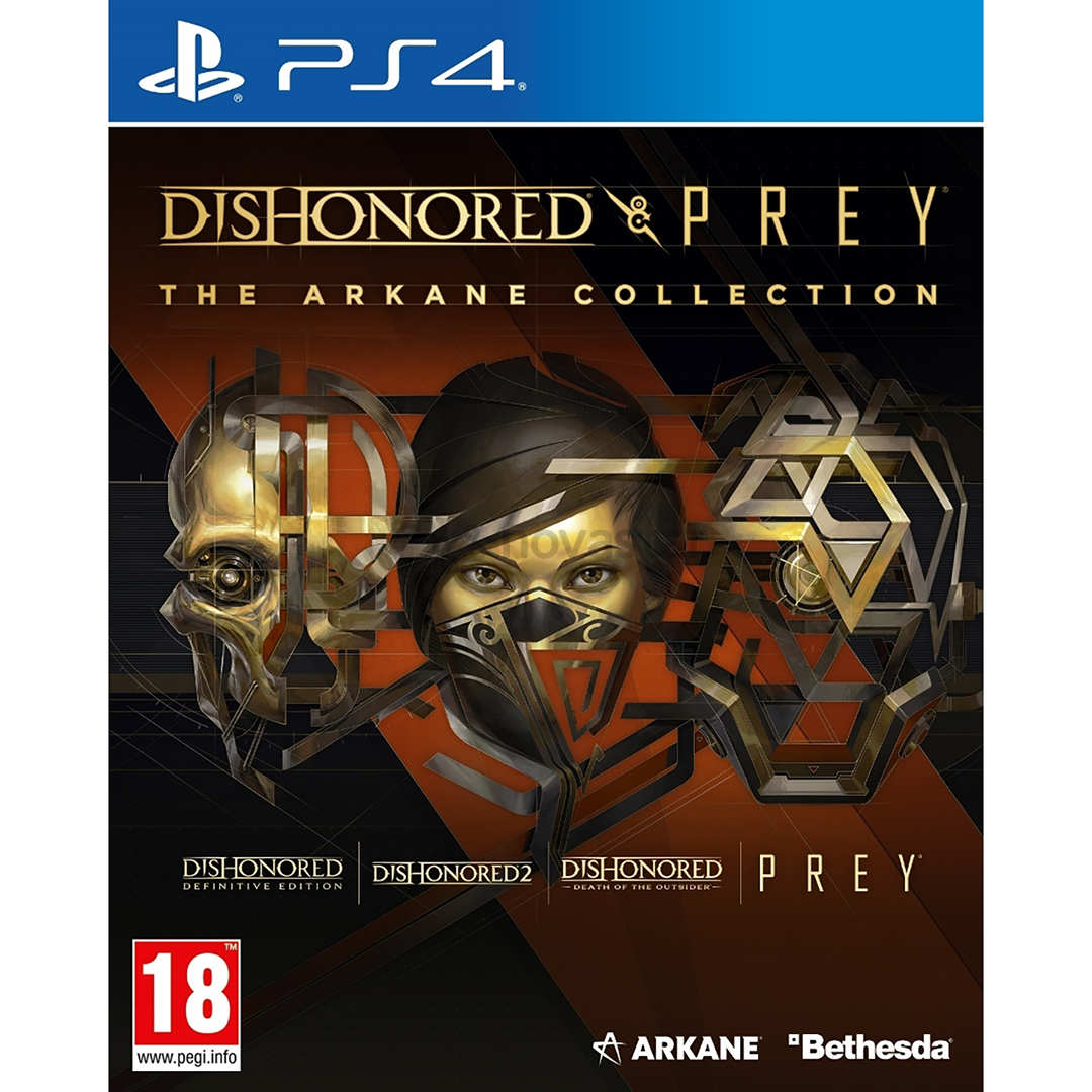 Žaidimas PS4 Dishonored and Prey: The Arkane Collection