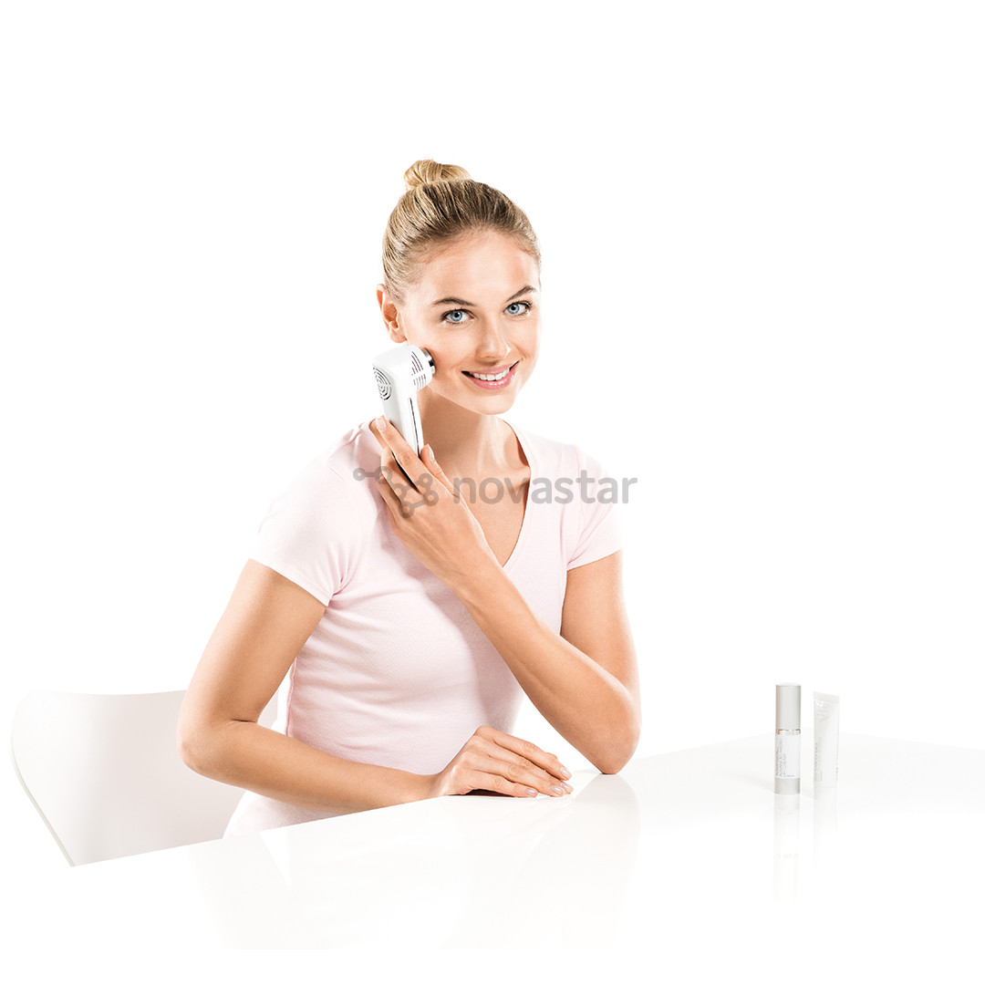 Beurer Pureo Ionic Skin Care, baltas/pilkas - Veido priežiūros prietaisas