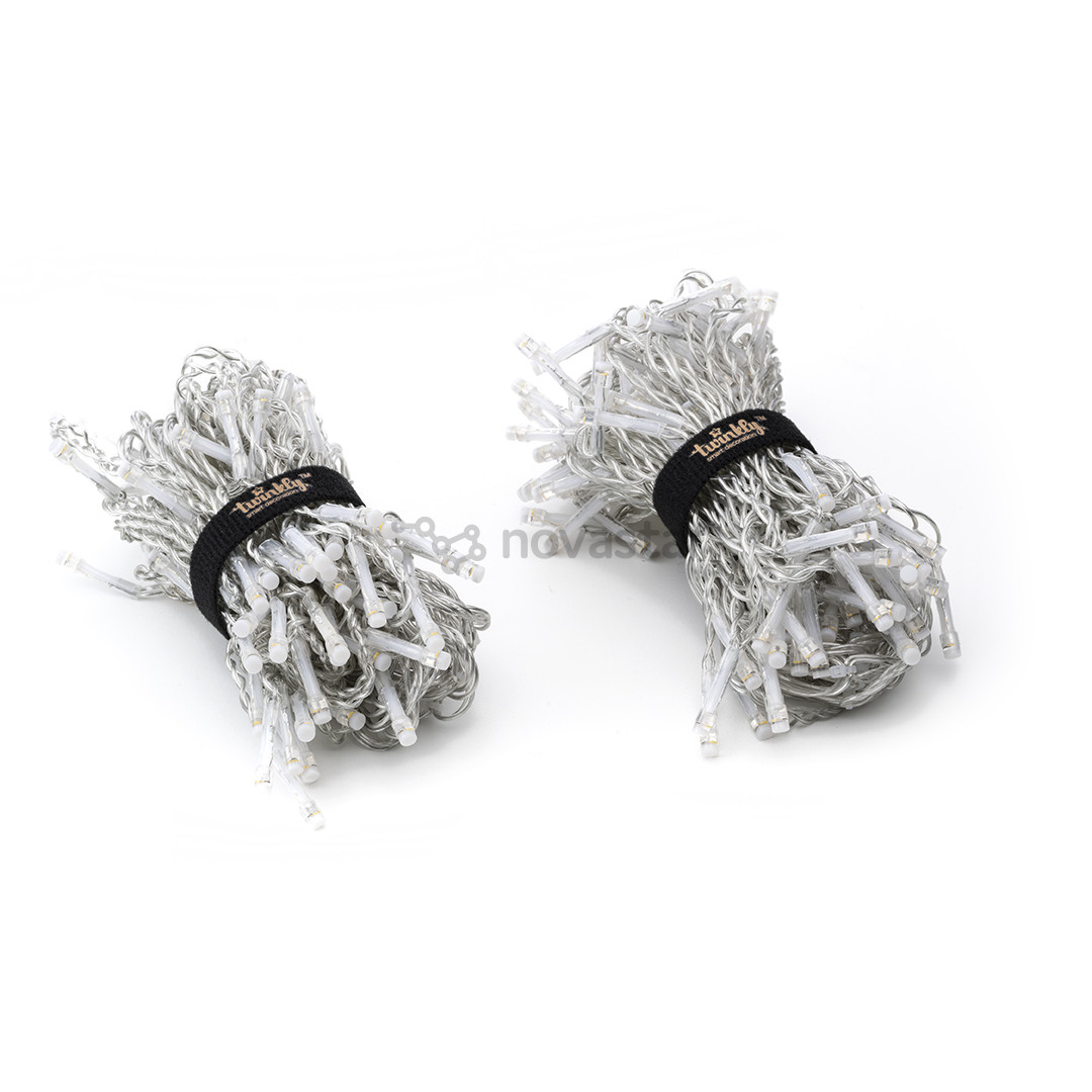 Twinkly Icicle Special Edition 190 RGB+W LEDs (Gen II), IP44, 8,5 m, skaidri - Išmanioji kalėdinė girlianda