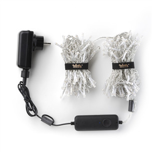 Twinkly Icicle Special Edition 190 RGB+W LEDs (Gen II), IP44, 8,5 m, skaidri - Išmanioji kalėdinė girlianda