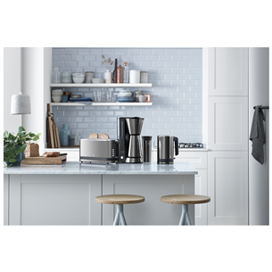 WMF KITCHENminis Thermo to go, резервуар для воды 0,75 л, серый - Кофеварка