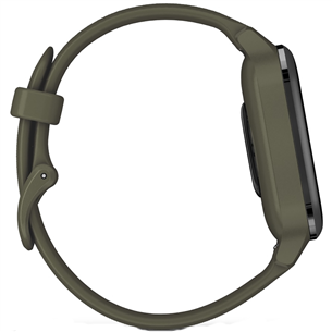 Išmanusis laikrodis Garmin Venu Sq Music, Black/Green