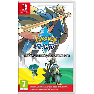 Žaidimas Nintendo Switch Pokemon Sword + Expansion Pass