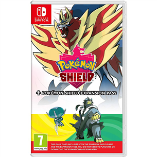 Žaidimas Nintendo Switch Pokemon Shield + Expansion Pass