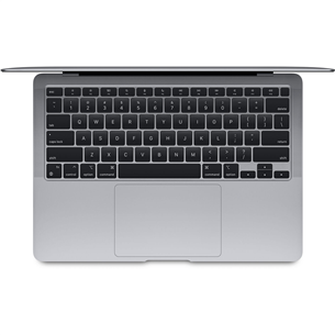 Apple MacBook Air 13" (2020), M1 8C/7C, 8 ГБ, 256 ГБ, ENG, серый - Ноутбук