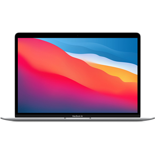 Nešiojamas kompiuteris Apple MacBook Air M1 , Late 2020, 256 GB, RUS, Silver MGN93RU/A