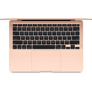 Apple MacBook Air 13" (2020), M1 8C/7C, 8 ГБ, 256 ГБ, SWE, золотистый - Ноутбук