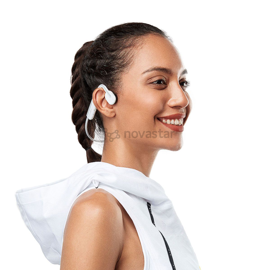 Belaidės ausinės Aftershokz OpenMove, baltos