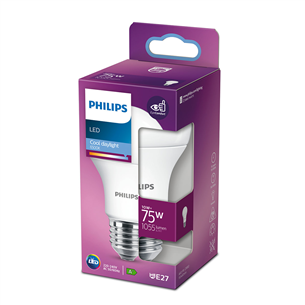 LED lemputė Philips E27, 75W