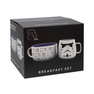 Puodelis ir dubenėlis Star Wars Stormtrooper