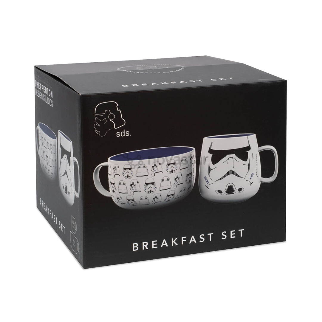 Puodelis ir dubenėlis Star Wars Stormtrooper