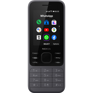 Nokia 6300 4G Dual SIM, Charcoal