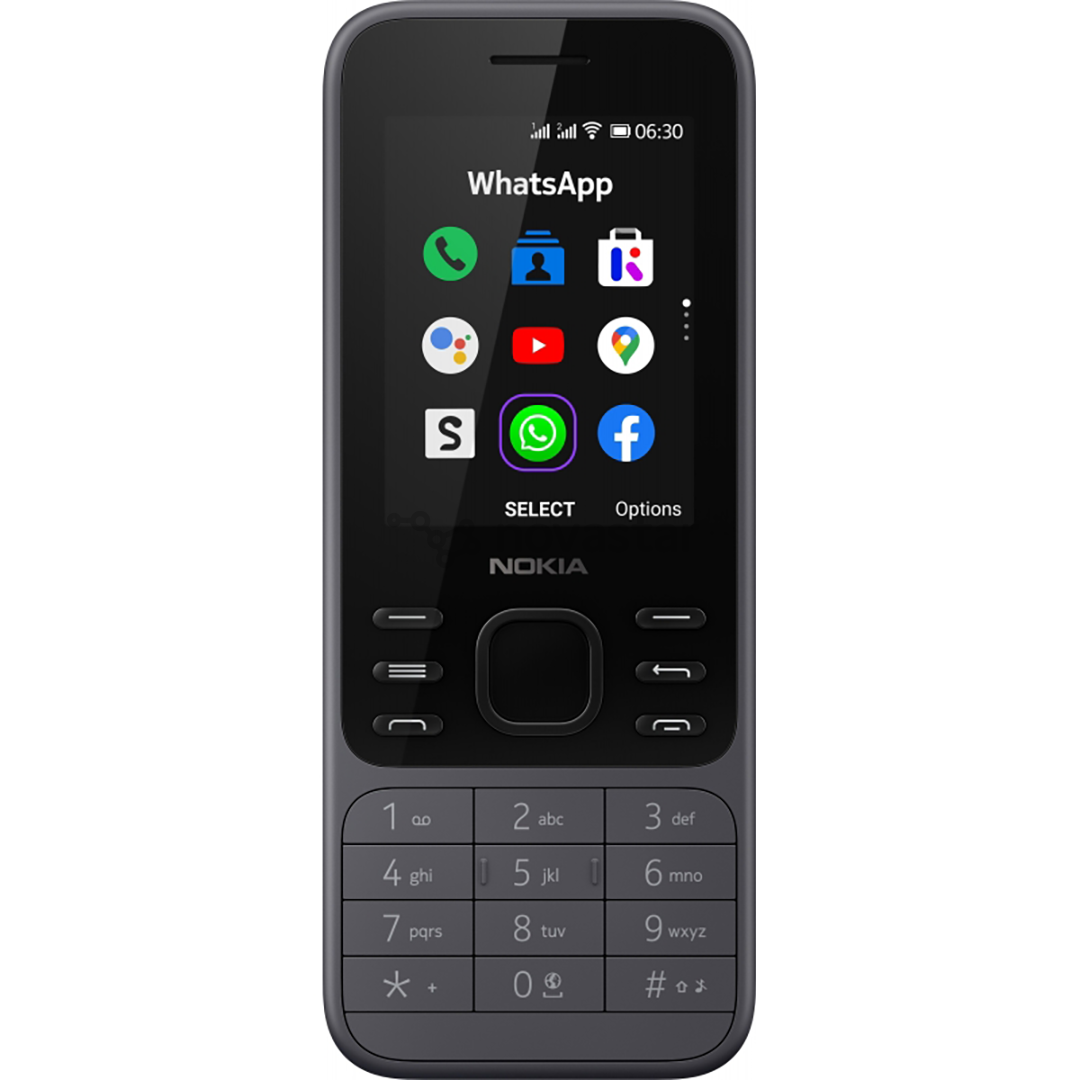 Nokia 6300 4G Dual SIM, Charcoal