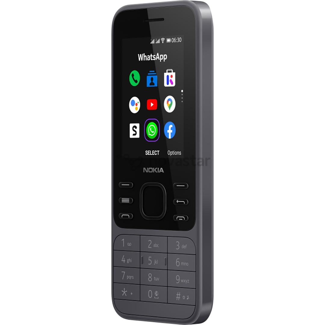 Nokia 6300 4G Dual SIM, Charcoal