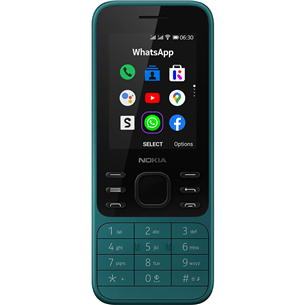 Nokia 6300 4G Dual SIM, cyan