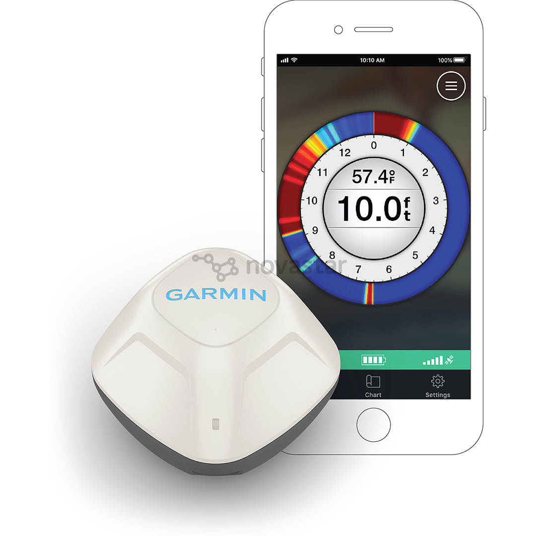 Echolotas Garmin Striker Cast, baltas