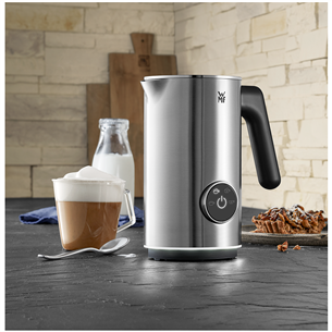 WMF Lumero, inox/black - Milk frother