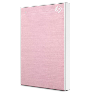 Išorinis kietasis diskas HDD Seagate One Touch 2TB, USB 3.0, Rožinis STKB2000405