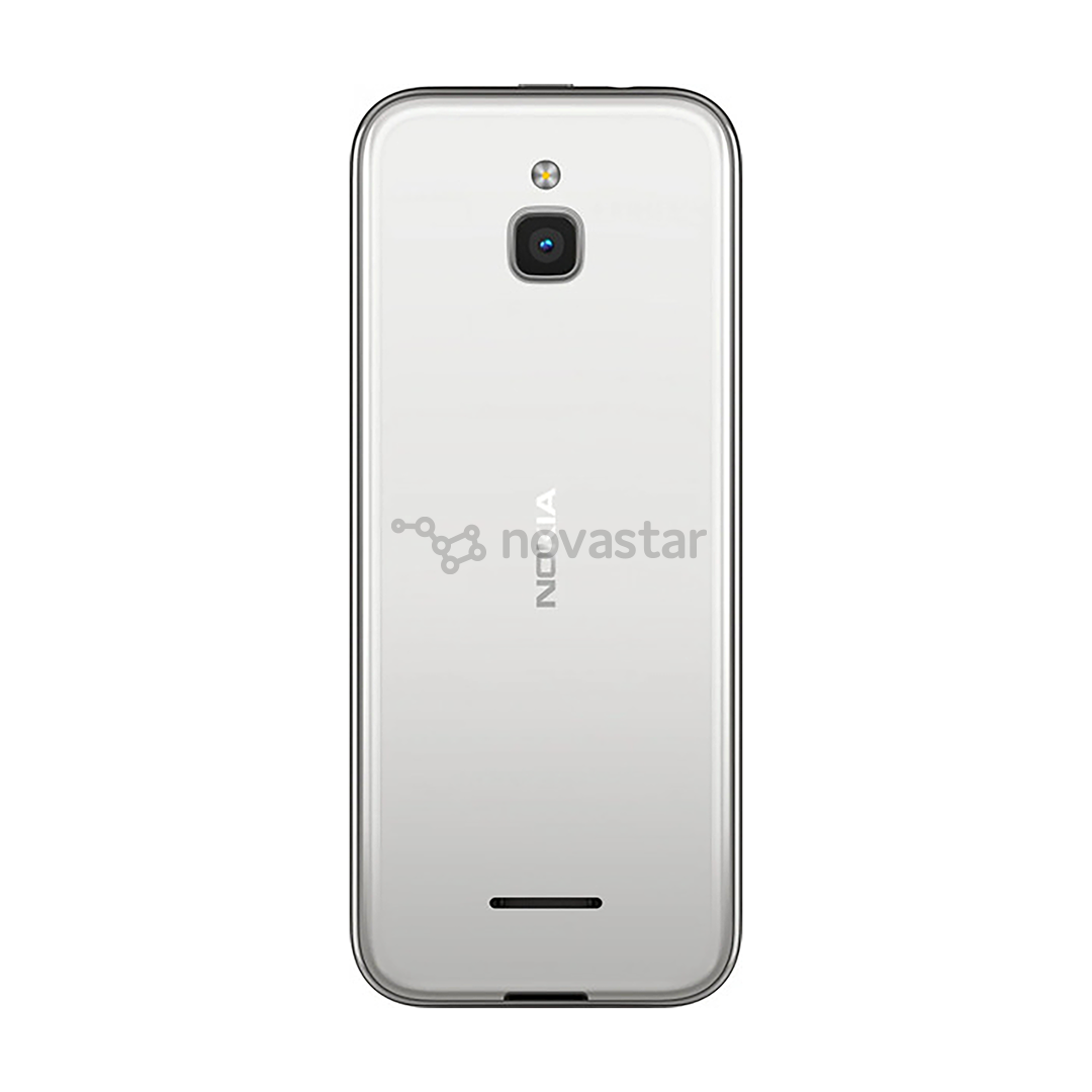 Nokia 8000 4G Dual SIM, Baltas