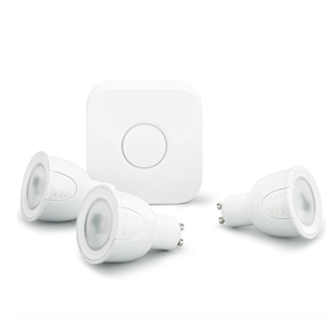 Rinkinys Philips Starter kit 3x GU10+ bridge, BT, 929000261796 929000261796