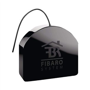 Fibaro Single Switch 2, черный - Умное реле с одним выходом FGS-213