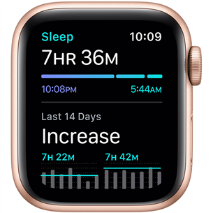 Išmanusis laikrodis Apple Watch SE, 44mm, LTE, gold/purple