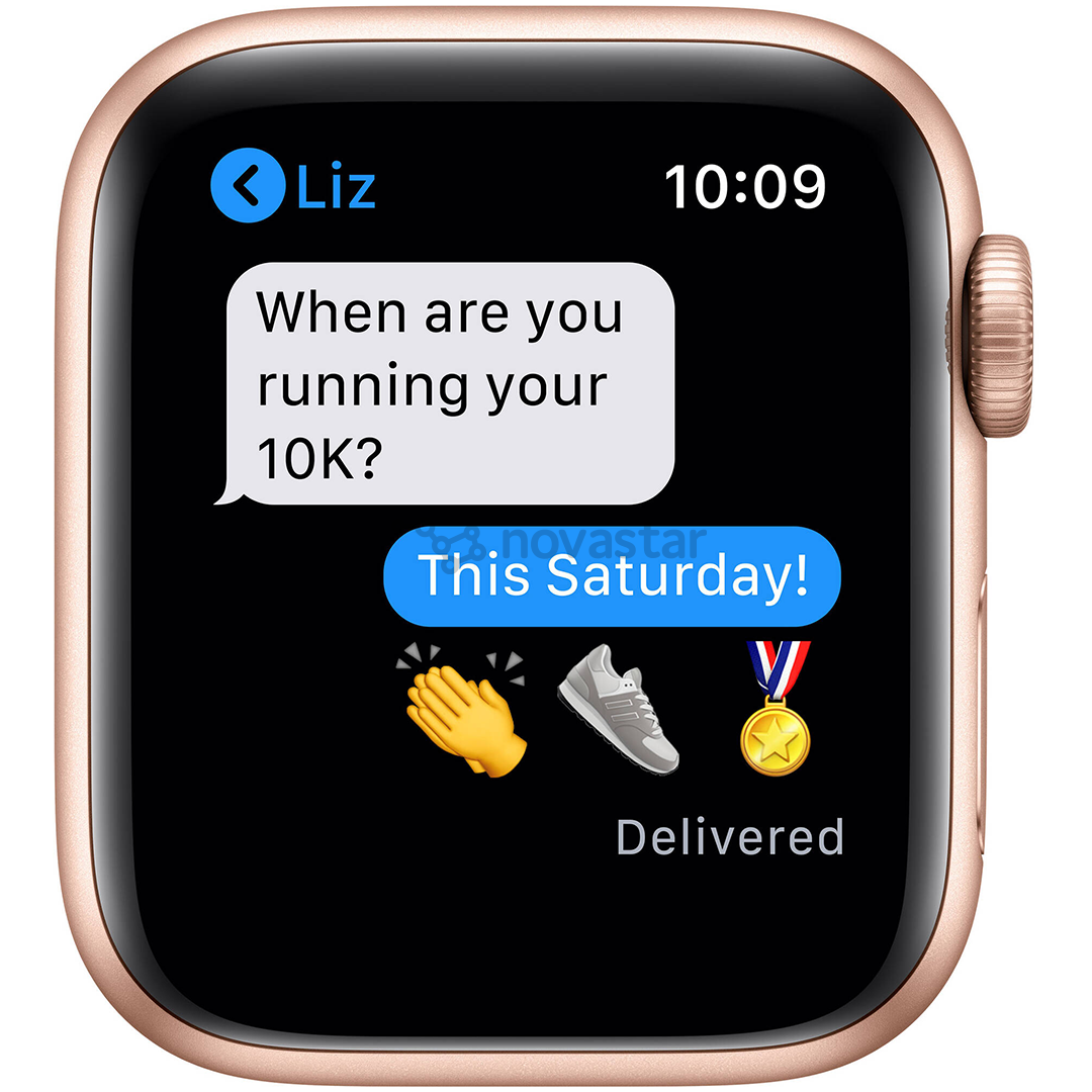 Išmanusis laikrodis Apple Watch SE, 44mm, LTE, gold/purple